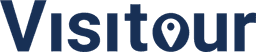 Visitour logo - walking tour app platform